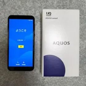 AQUOSセンス2 UQモバイル