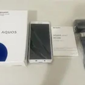 AQUOS sense2 SH-M08 ホワイトシルバー 3 SIMフリー