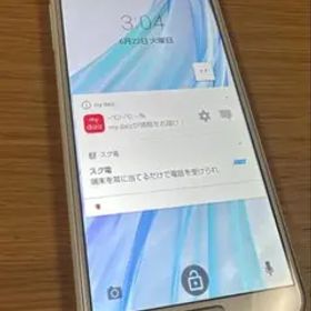 AQUOS SH-01L ジャンク シルキーホワイト