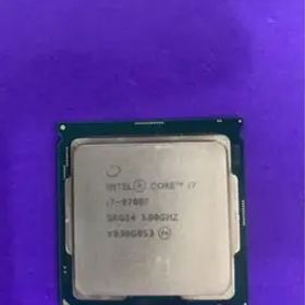 Intel Core I7-9700F CPU インテル 1371