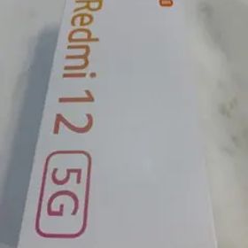 新品 SIMフリー Redmi12 5G ホワイト 128GB