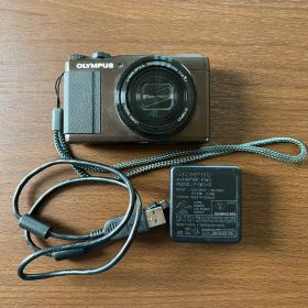 【説明書付き】OLYMPUS STYLUS XZ-10 画面割れ有り