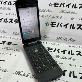 「モバイルスター」美品 SIMフリー GRATINA KYF39 黒
