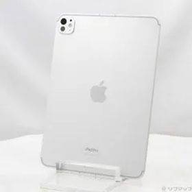 〔中古品〕 iPad Pro 11インチ 第5世代 Nano-textureガラス 1TB シルバー MWRQ3J／A SIMフリー【348】