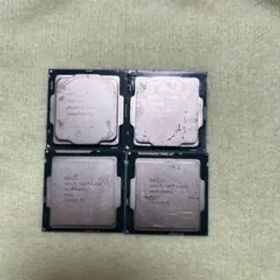 Intel Corei5 7400×1 i3 4150i3 7100 4個セット