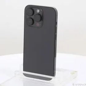 〔中古品〕 iPhone14 Pro 128GB スペースブラック MPXU3J／A SIMフリー【262】