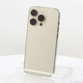 〔中古品〕 iPhone14 Pro 128GB ゴールド MQ073J／A SIMフリー【297】