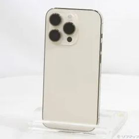 〔中古品〕 iPhone14 Pro 128GB ゴールド MQ073J／A SIMフリー【295】
