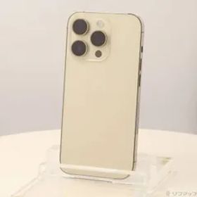〔中古品〕 iPhone14 Pro 128GB ゴールド MQ073J／A SIMフリー【262】