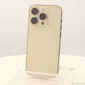 〔中古品〕 iPhone14 Pro 128GB ゴールド MQ073J／A SIMフリー【276】