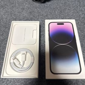 再売りApple iPhone 14 Pro ディープパープル 本体