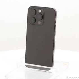〔中古品〕 iPhone14 Pro 256GB スペースブラック NQ0Q3J／A SIMフリー【344】