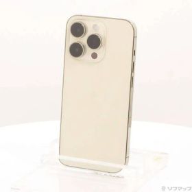 〔中古品〕 iPhone14 Pro 128GB ゴールド MQ073J／A SIMフリー【352】