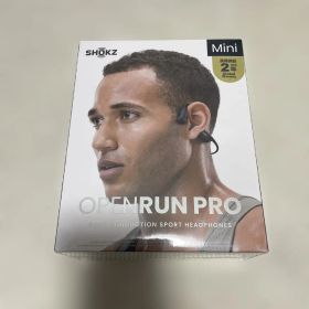 SHOKZ OPENRUN PRO Mini 骨伝導イヤフォン ブラック