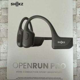 SHOKZ OPENRUN PRO 骨伝導イヤホン ブラック 未使用