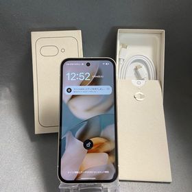 ほぼ未使用品 国内版 SIMフリー Google pixel 9a 128GB ポーセリン色