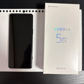 【ジャンク品】SONY Xperia 5Ⅳ SOG09 ブラック 128GB