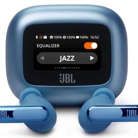 【新品・2営業日で発送】JBLLIVEBEAM3BLU フルワイヤレスイヤホン ブルー JBLLIVEBEAM3BLU ワイヤレス(左右分離) ／ノイズキャンセリング対応...