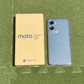 moto g05 青色 本体