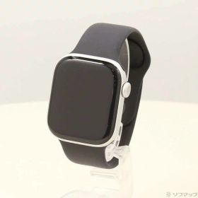 【中古】Apple(アップル) Apple Watch Series 10 GPS 42mm シルバーアルミニウムケース ブラックスポーツバンド 【269-ud】