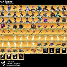 3OG限定多数 | フォートナイト(Fortnite)のアカウントデータ、RMTの販売・買取一覧