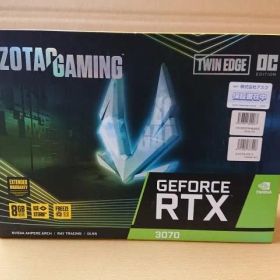 【未使用品】 ZOTAC GAMING GeForce RTX3070 TWIN EDGE OC PCIExp 8GB ZT-A30700H-10PLHR グラフィックボード