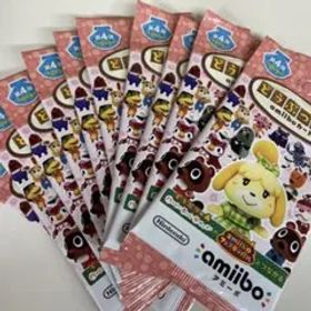 どうぶつの森 amiibo カード 第4弾 10パック