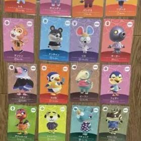 まとめ売り 17枚 あつ森・あつまれどうぶつの森・アミーボ・amiiboカード