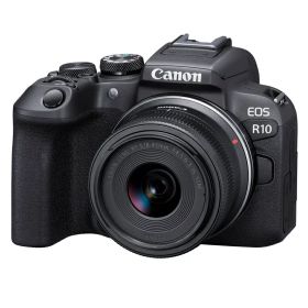 【新品/取寄品】Canon EOS R10 RF-S18-45 IS STM レンズキット APS-Cサイズ ミラーレスカメラ キヤノン