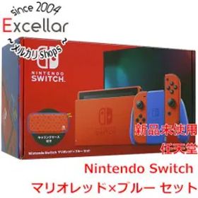 [bn:8] 【新品訳あり(箱きず・やぶれ)】 任天堂 Nintendo Switch マリオレッド×ブルー セット HAD-S-RAAAF