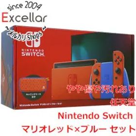 [bn:0] 任天堂 Nintendo Switch マリオレッド×ブルー セット HAD-S-RAAAF 元箱あり