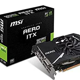 【中古-非常に良い】MSI GeForce GTX 1060 AERO ITX 3G OC グラフィックスボード VD6308