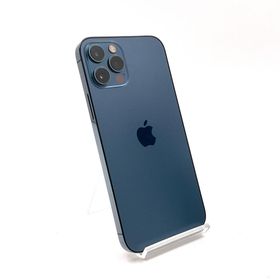 アップル(Apple)の【全額返金保証】【最速発送】Apple iPhone iPhone 12 Pro 128GB パシフィックブルー au SIMフリー 動作確認済(スマートフォン本体)