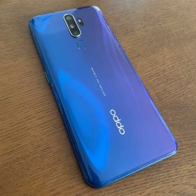 OPPO A5 2020 ブルー 楽天モバイル版SIMフリー 付属品あり
