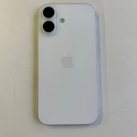 美品 iPhone 16 128GB ホワイト バッテリー93% MYDR3J/A - 9639