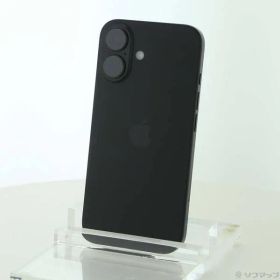 〔中古品〕 iPhone16 128GB ブラック MYDQ3J／A SIMフリー【352】