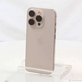 〔中古品〕 iPhone16 Pro 128GB デザートチタニウム MYMX3J／A SIMフリー【297】