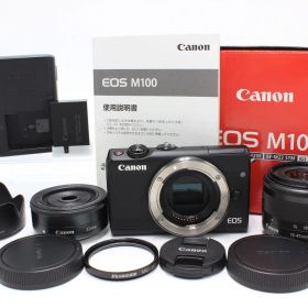 Canon ミラーレス一眼カメラ EOS M100 ダブルレンズキット キヤノン