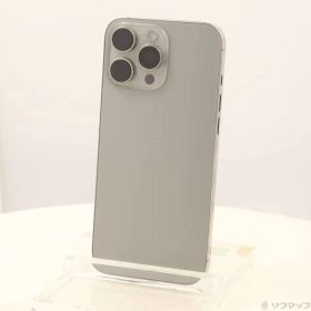 〔中古品〕 iPhone16 Pro Max 512GB ナチュラルチタニウム MYWP3J／A SIMフリー【258】