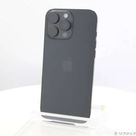 〔中古品〕 iPhone16 Pro Max 256GB ブラックチタニウム MYWG3J／A SIMフリー【262】