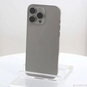 〔中古品〕 iPhone16 Pro Max 256GB ナチュラルチタニウム MYWK3J／A SIMフリー【295】