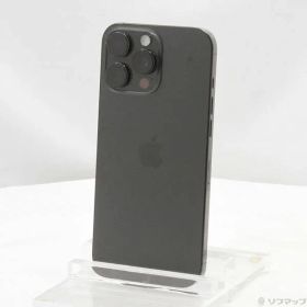 〔中古品〕 iPhone16 Pro Max 256GB ブラックチタニウム MYWG3J／A SIMフリー【348】