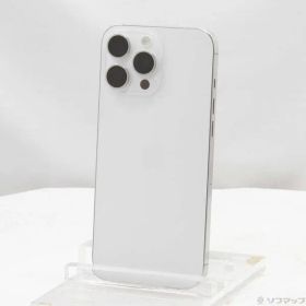 〔中古品〕 iPhone16 Pro Max 256GB ホワイトチタニウム MYWH3J／A SIMフリー【349】