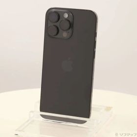 〔中古品〕 iPhone16 Pro Max 256GB ブラックチタニウム MYWG3J／A SIMフリー【262】