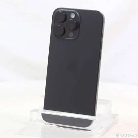 〔中古品〕 iPhone16 Pro Max 256GB ブラックチタニウム MYWG3J／A SIMフリー【276】