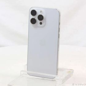 〔中古品〕 iPhone16 Pro Max 256GB ホワイトチタニウム MYWH3J／A SIMフリー【295】