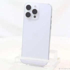 〔中古品〕 iPhone16 Pro Max 256GB ホワイトチタニウム MYWH3J／A SIMフリー【276】
