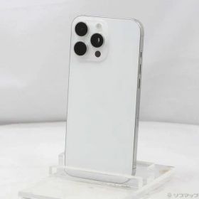〔中古品〕 iPhone16 Pro Max 512GB ホワイトチタニウム MYWM3J／A SIMフリー【262】