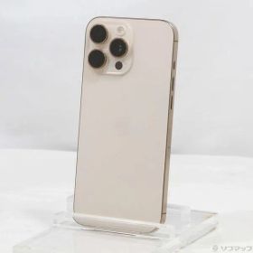 〔中古品〕 iPhone16 Pro Max 512GB デザートチタニウム MYWN3J／A SIMフリー【348】