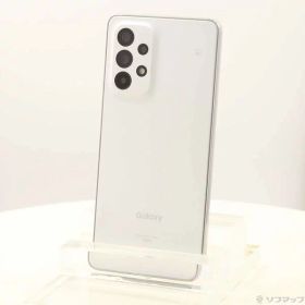【中古】GALAXY(ギャラクシー) Galaxy A53 5G 128GB オーサムホワイト SCG15 au SIMフリー 【344-ud】